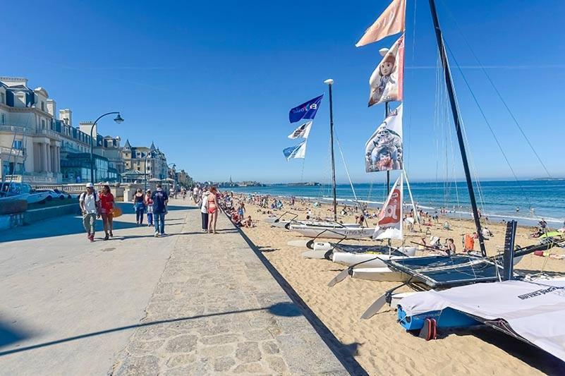 Maison *** 400M Plage Du Sillon Et Thermes Marins サン・マロ エクステリア 写真